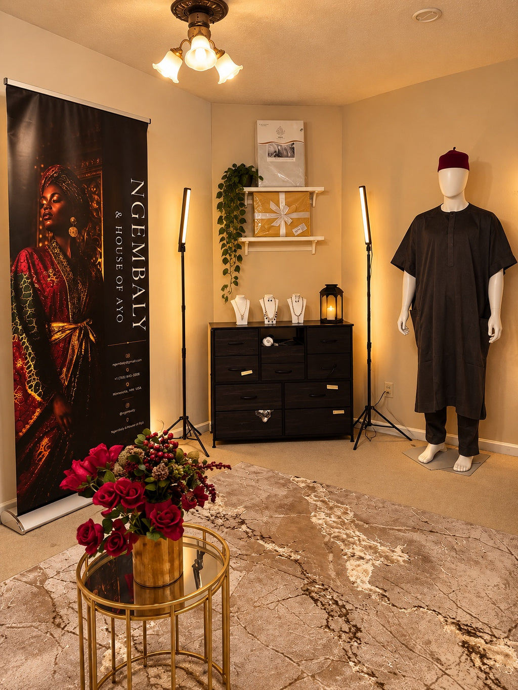 The AdeBOBO SET— Men's Contemporary African Senator Set