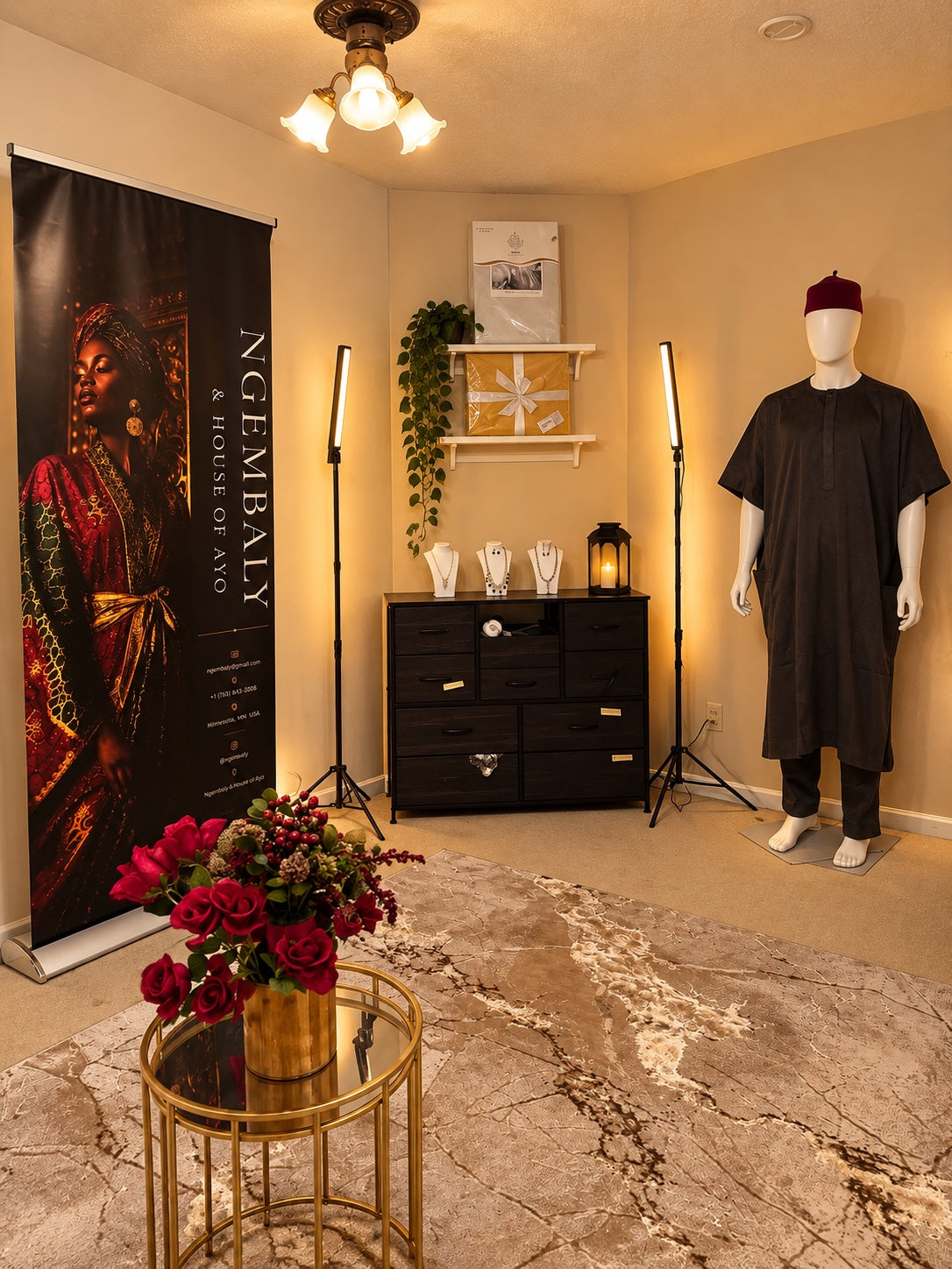 The AdeBOBO SET— Men's Contemporary African Senator Set